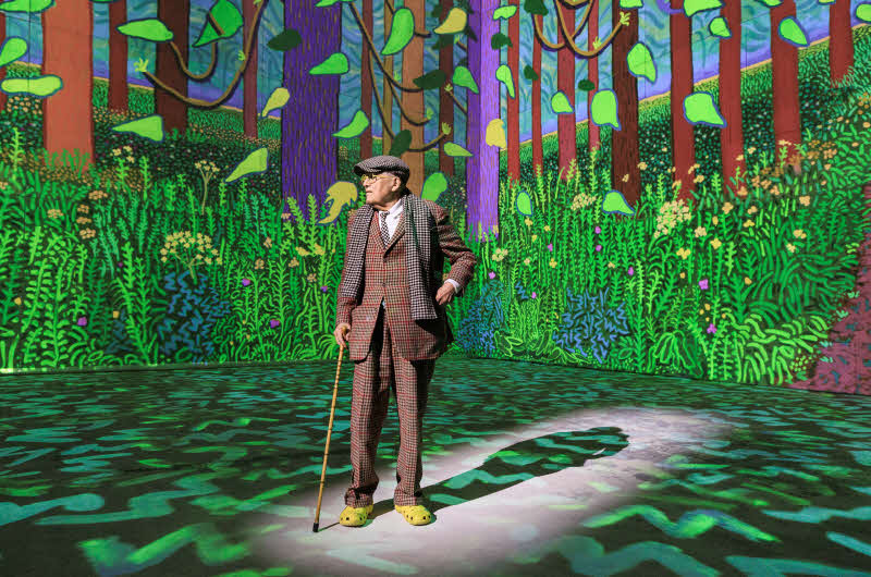 David Hockney: Bigger & Closer (not smaller & further away)