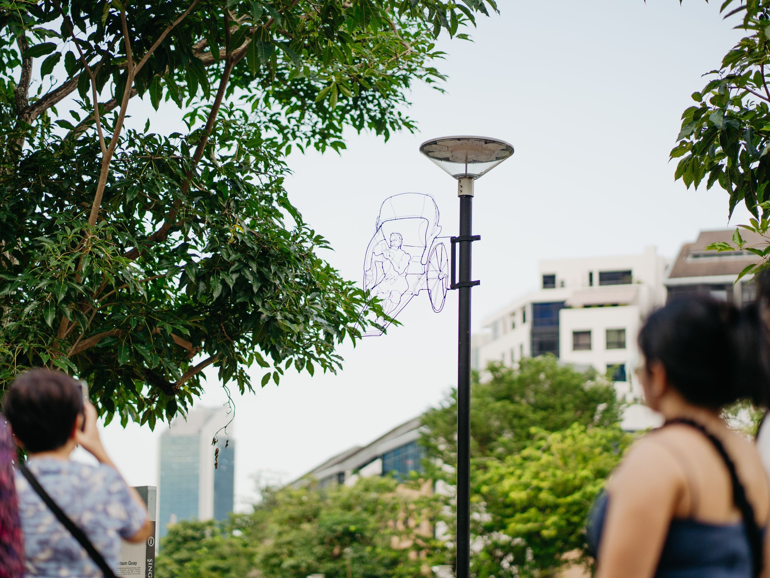 Figures in Time (A Wire Sculpture series)