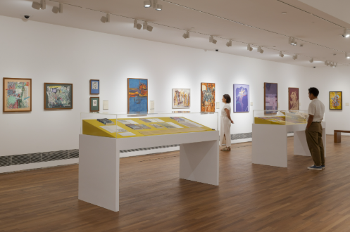 Liberating Form and Colour section in Singapore Stories: Pathways and Detours in Art