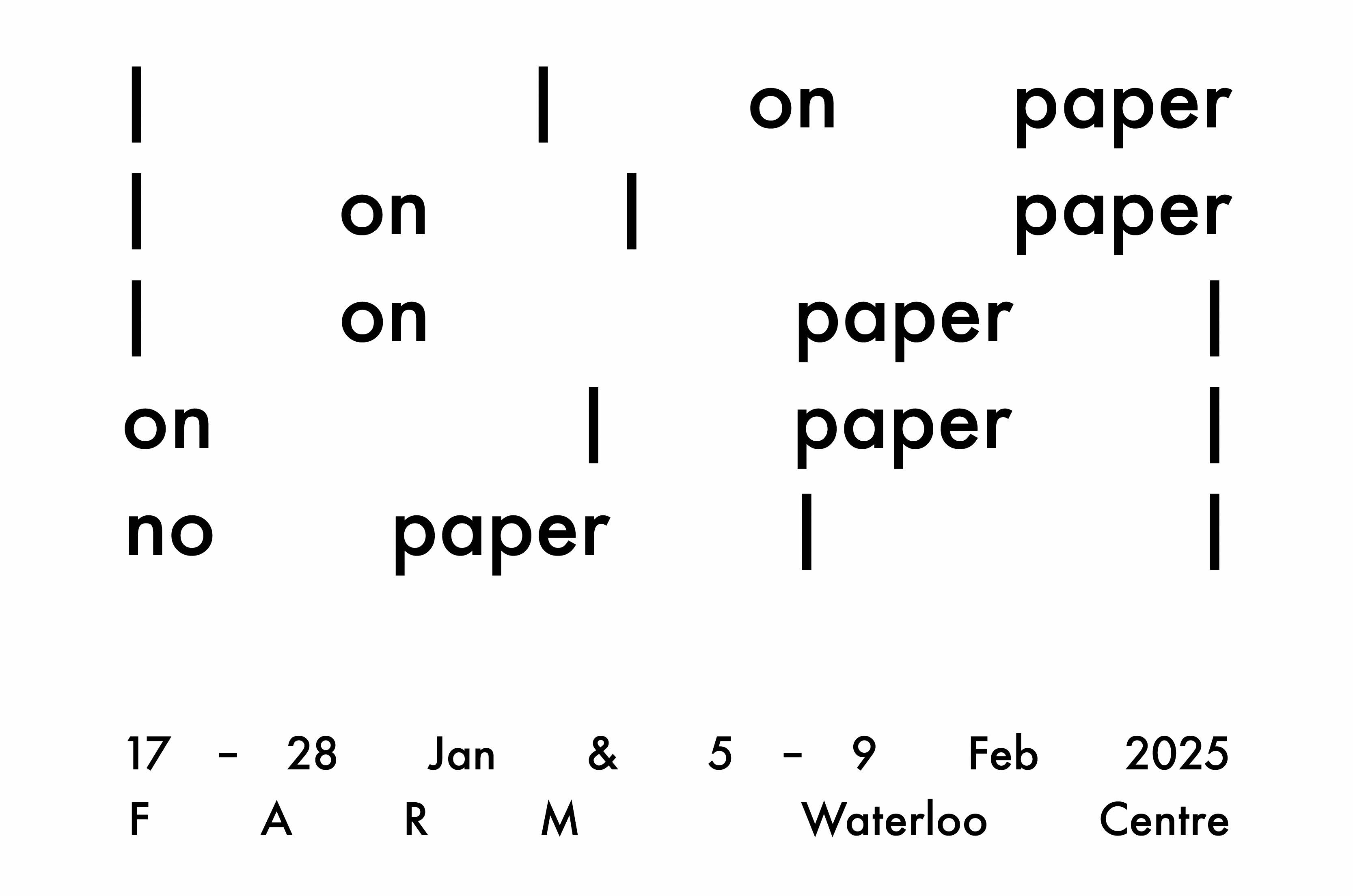 |      | on paper