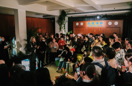 Event documentation: Wan Hai Hotel: Breaking the Waves, Rockbund Art Museum, Shanghai, Nov. 9, 2024. Photo: Yupai. ©Rockbund Art Museum.