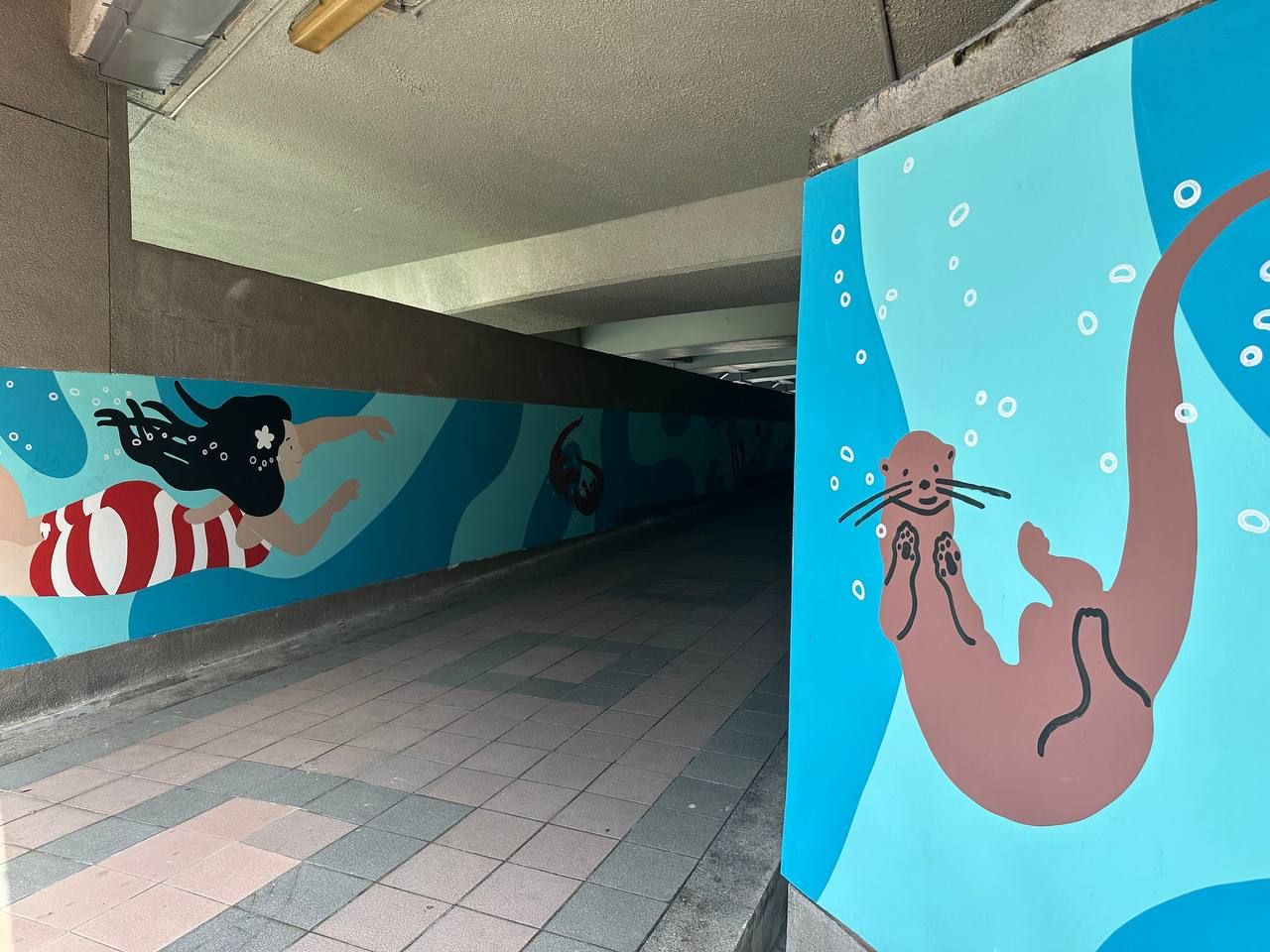 anny Ozda, Where the River Plays, 2025. Image courtesy of Singapore River One.