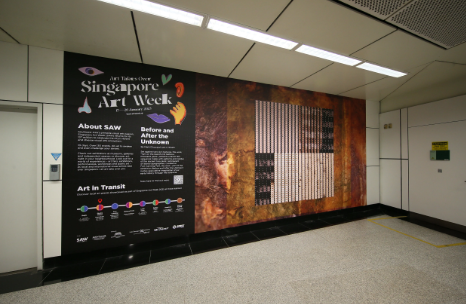 Image of artwork at MRT station
